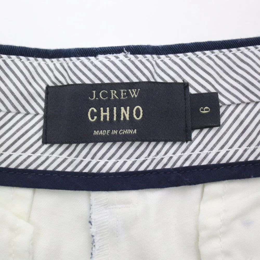 J.Crew Womens Size 6 Geometric Chino Shorts - Picture 4 of 4